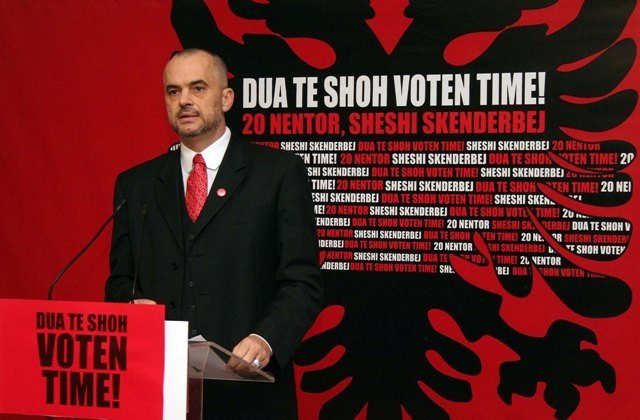 Edi Rama, proteste