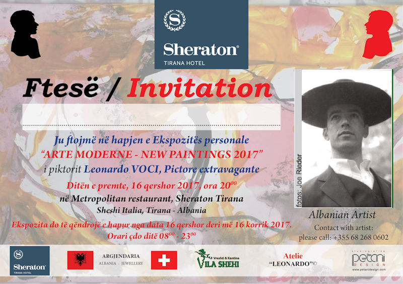 Leonardo Voci, ftesë - Sheraton Tirana